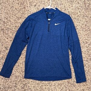 Mens Nike Running 1/4 zip - small